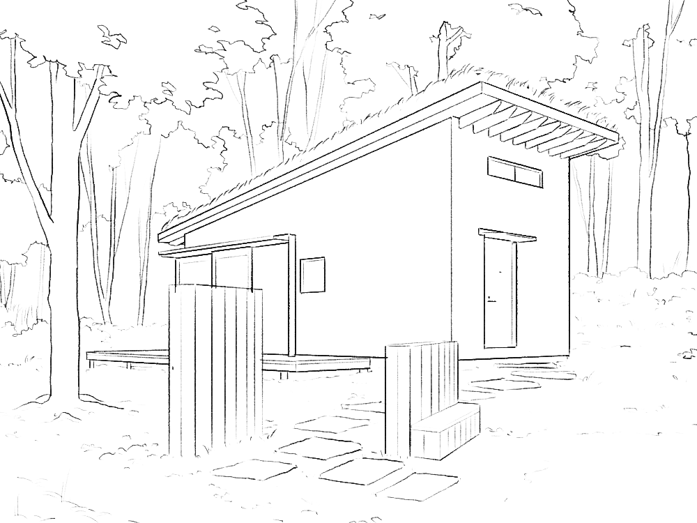 イメージしたのは「カップ・マルタンの休暇小屋」
